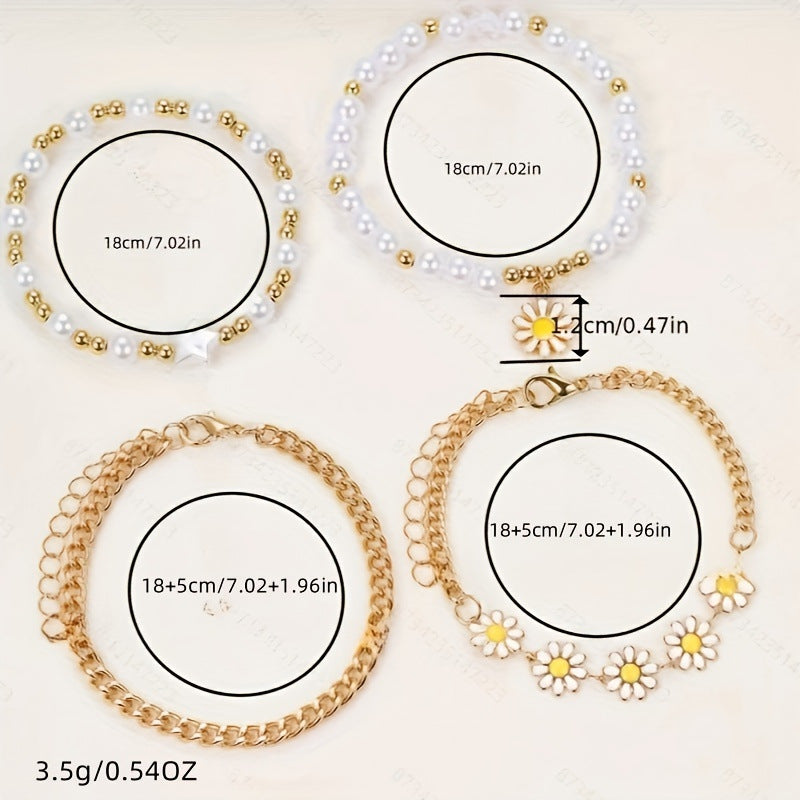 Wholesale Bohemian Daisy Bracelet